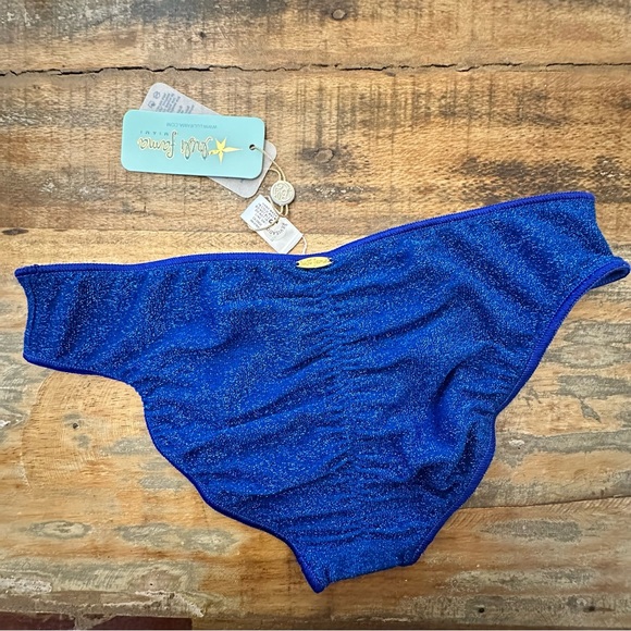 Luli Fama Stardust Royal Blue Bikini NWT - Picture 7 of 9